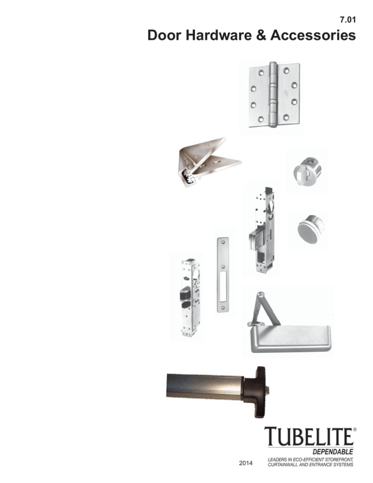 Tubelite Hardware and Accessories