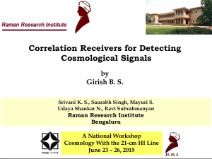 Girish BS - Raman Research Institute