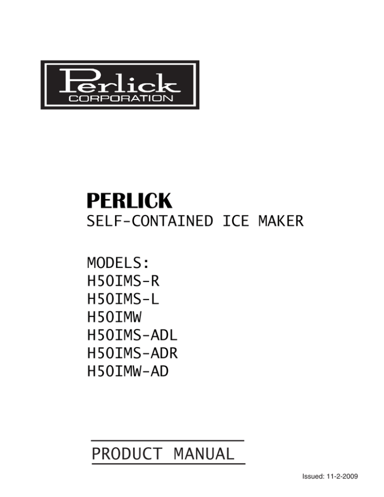 perlick ice maker