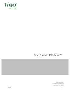 Improving Photovoltaic Safety