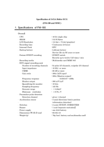 Holter ECG