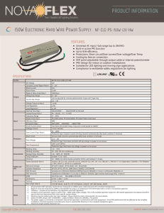 IN PROGRESS - 2014 Nova Flex Electronic Power Supply Brochure