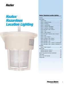 Hazlux® Hazardous Location Lighting