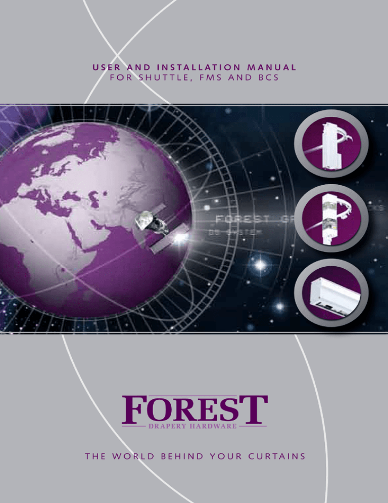 Programming IR channels on Forest Shuttle