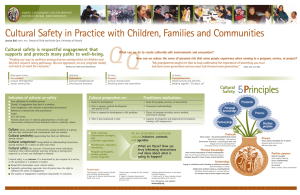 Cultural Safety in Practice: Children, Families, Communities