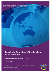 China-India: An analysis of the Himalayan