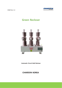 Green Recloser - Chardon Group