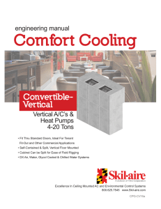 Skil-aire Convertible-Vertical Comfort Cooling Manual