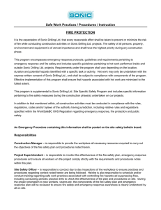 Fire Protection Safety Procedures for Construction Sites