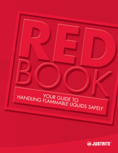 how to handle flammable and combustible liquids safely