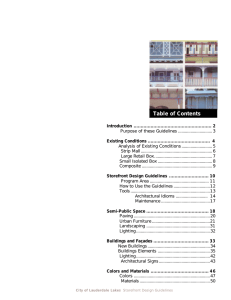 Table of Contents - Lauderdale Lakes