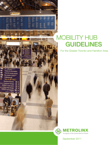 mobility hub guidelines