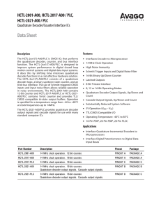 HCTL-2001-A00 - Avago Technologies