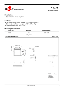 Description Features Ordering Information Outline Dimensions unit