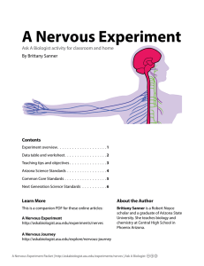 Nerve Experiment  - Ask A Biologist