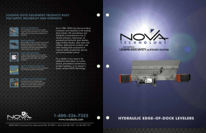 HYDRAULIC EDGE-OF-DOCK LEvELERS