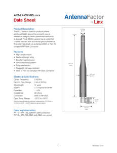 ANT-2.4-CW-RCL Data Sheet