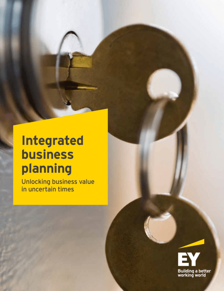 integrated business planning ey