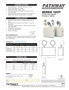 EM10.5 - Pathway Lighting