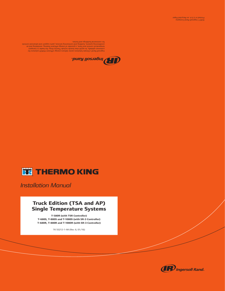 VIEW PDF Thermo King
