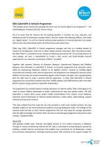 DiGi CyberSAFE in Schools Programme
