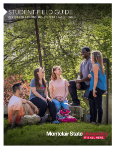 student field guide - Montclair State University