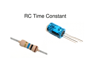 RC Time Constant