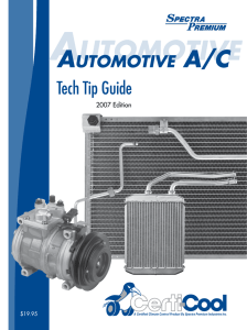 Automotive A/C Tech Tip Guide