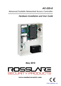 AC-225 Hardware Installation and User Guide