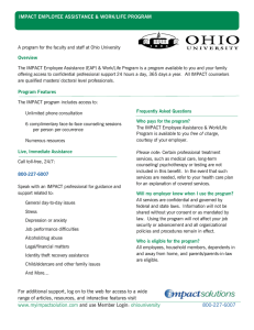 Printer-friendly Impact Overview