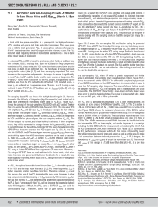 ISSCC 2009 / SESSION 23 / PLLs AND CLOCKS / 23.2