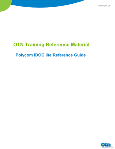 OTN Training Reference Material