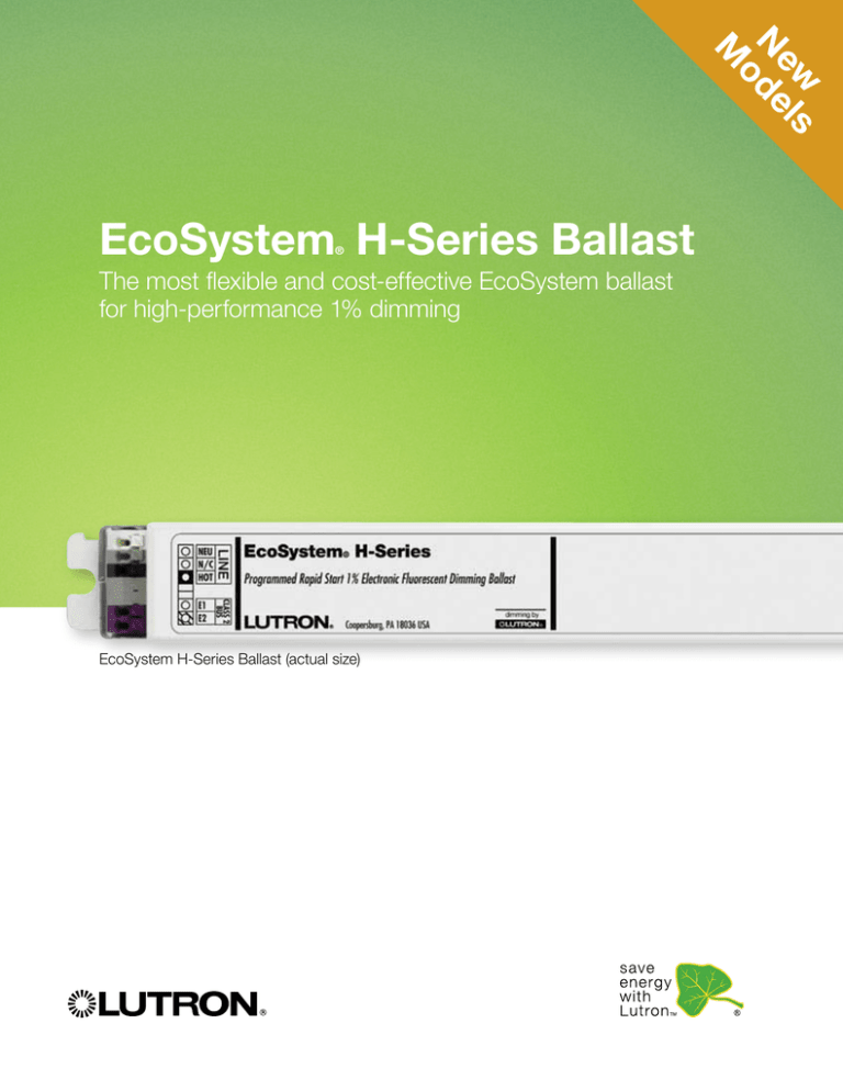 EcoSystem H-Series Ballast