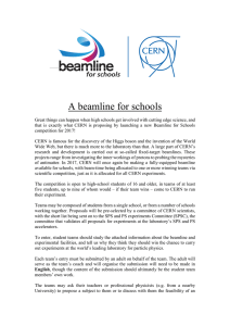 Invitation - A Beamline for Schools