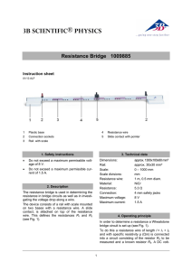 Resistance Bridge 1009885