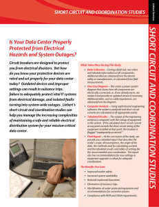 short circuit and coordination studies