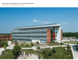 Golisano Institute for Sustainability Rochester Institute of Technology