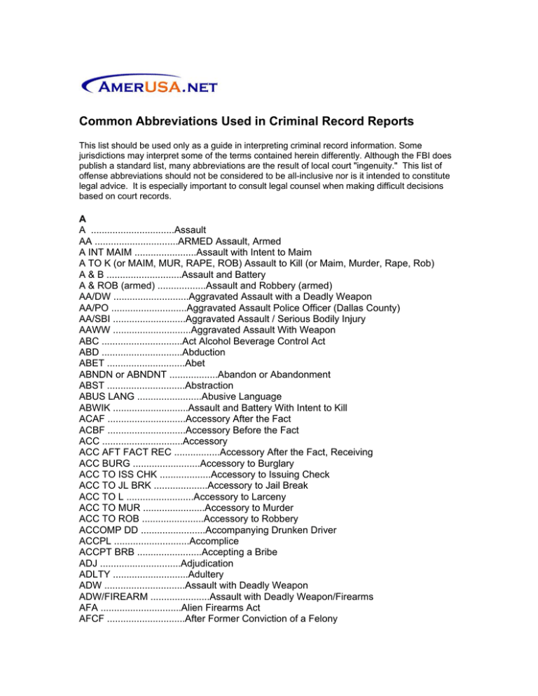 common-abbreviations-used-in-criminal-record