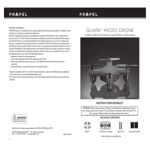 quarktm micro drone