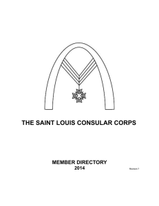 the saint louis consular corps - Consulado del Peru – Saint Louis