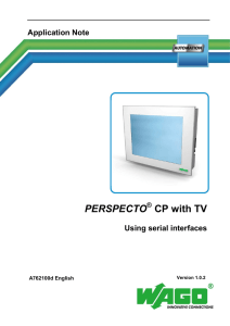 PERSPECTO CP with TV