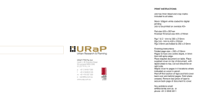 URaP Brochure
