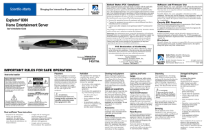Explorer 8000 - Time Warner Cable