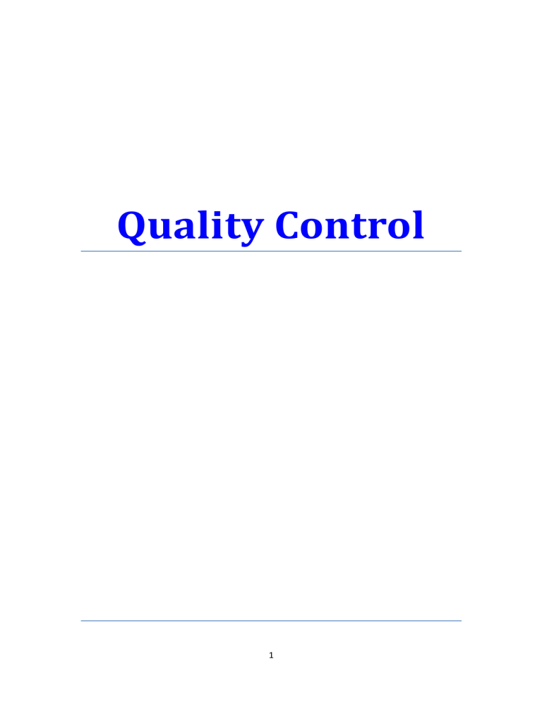 quality-control