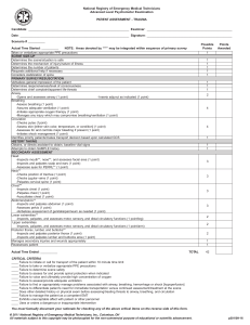 Patient Assessment