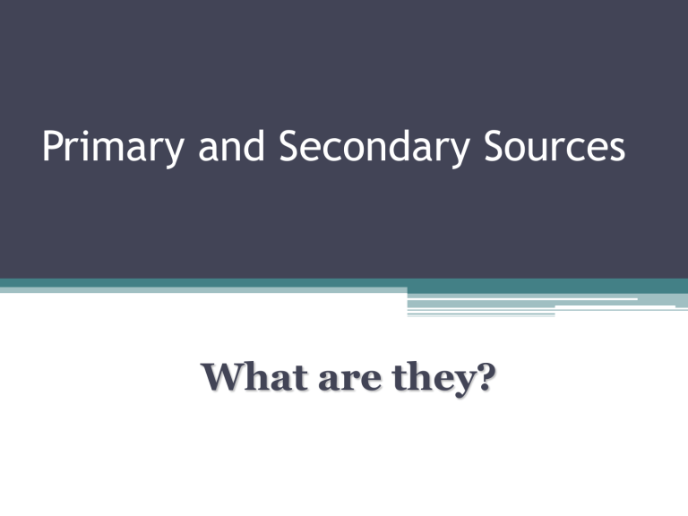 primary-and-secondary-sources