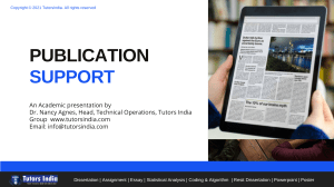Publication Support Services Presentation