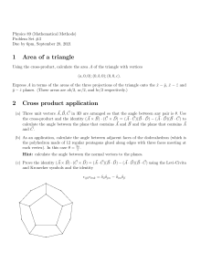 Physics Problem Set: Mathematical Methods & Vector Calculus