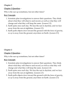 Chapter 2 Questions and Key Concepts