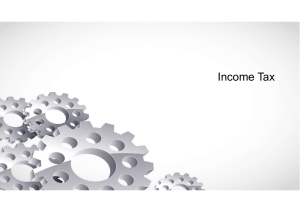 Income Tax: Concepts, Computation & Scenarios